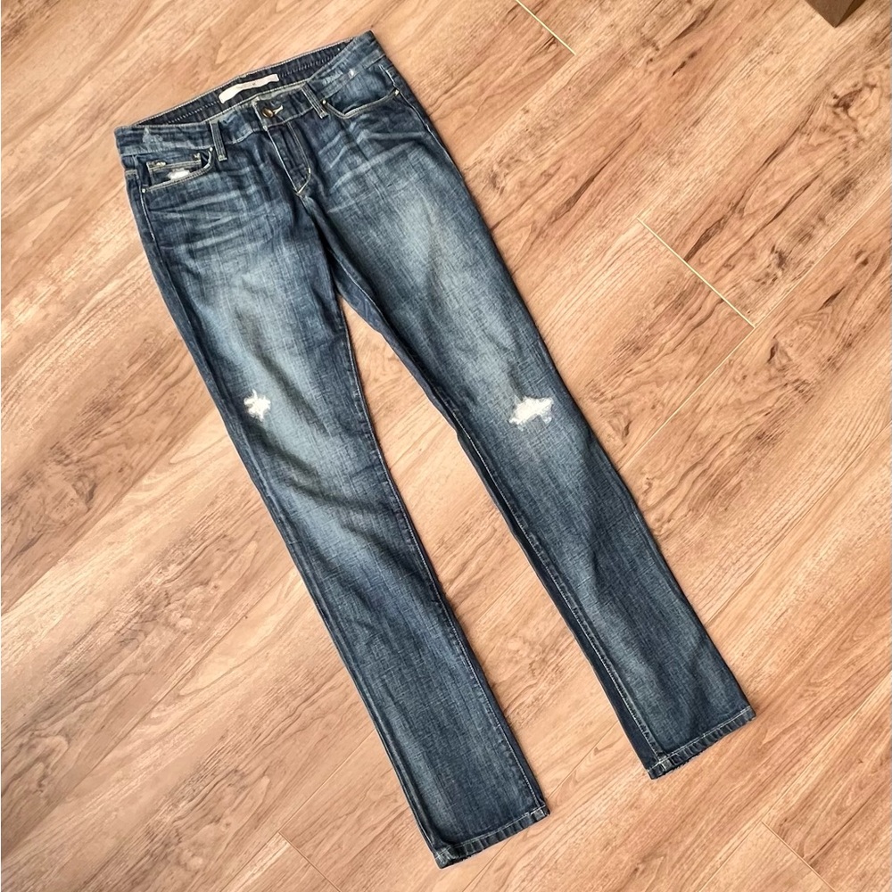 Joe’s jeans distressed cigarette pants 27 great condition